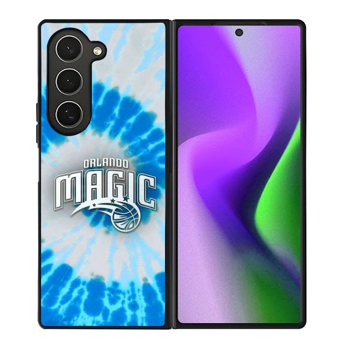Orlando Magic Tie Dye Style Logo Samsung Galaxy Z Fold 6 5G 2024 Case OV10533