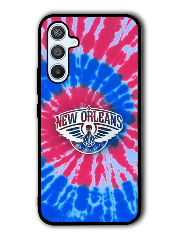 New Orleans Pelicans Tie Dye Style Logo Samsung Galaxy A14 5G Case QC10512