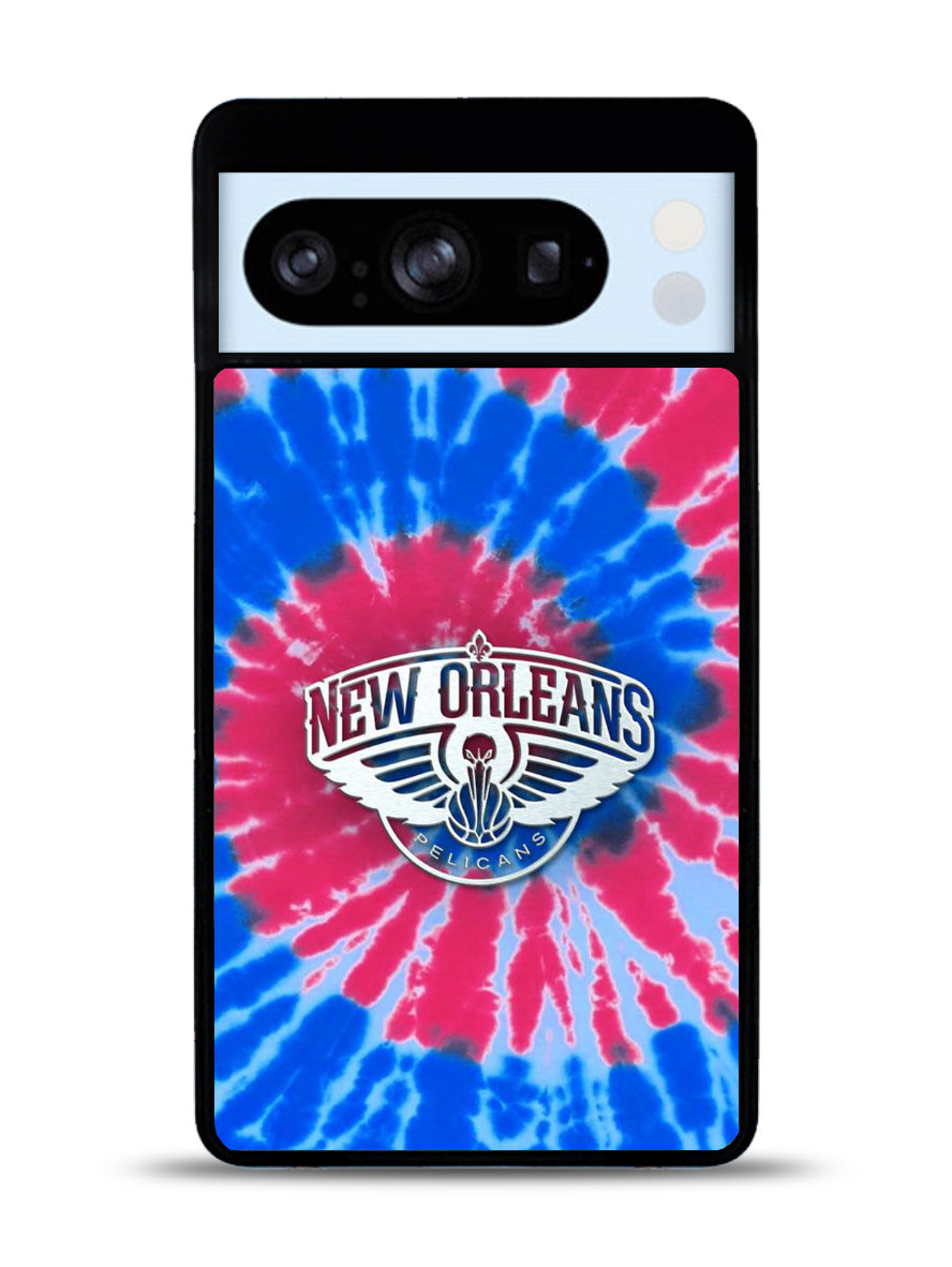 New Orleans Pelicans Tie Dye Style Logo Google Pixel 8 Pro Case QC10512