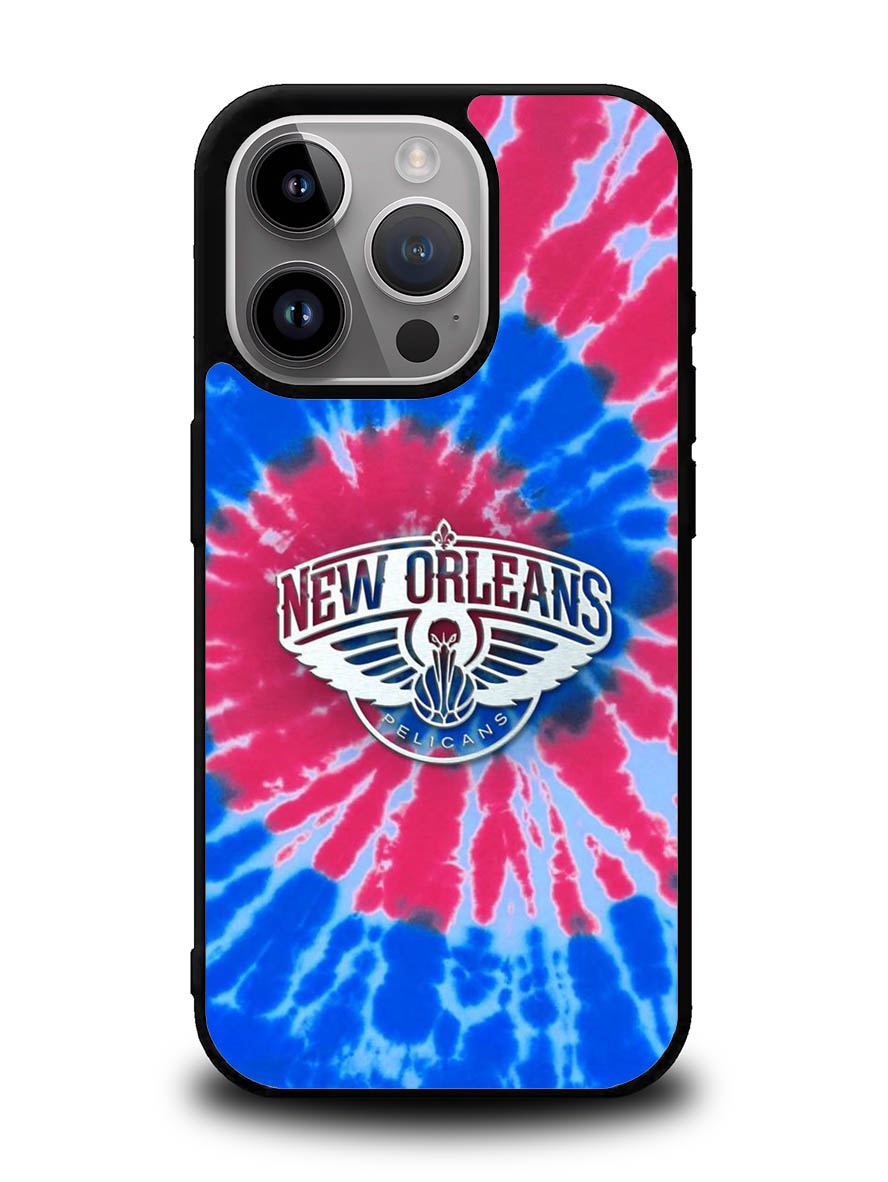 New Orleans Pelicans Tie Dye Style Logo iPhone 16 Pro Max Case OV10512