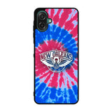 New Orleans Pelicans Tie Dye Style Logo Samsung Galaxy A07 Case OV10512