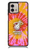Miami Heat Tie Dye Style Logo Motorola Moto G Stylus 5G 2023 Case OV10493