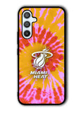 Miami Heat Tie Dye Style Logo Samsung Galaxy A14 5G Case QC10493