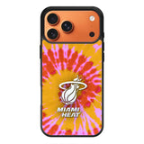 Miami Heat Tie Dye Style Logo iPhone 17 Pro Case OV10493