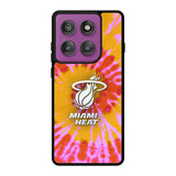 Miami Heat Tie Dye Style Logo Motorola Moto Edge 60 Pro Case OV10493