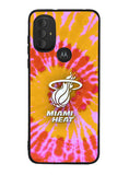 Miami Heat Tie Dye Style Logo Motorola Moto G Pure 2021 , Moto G Power 2022 Case OV10493