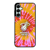 Miami Heat Tie Dye Style Logo Samsung Galaxy A16 Case OV10493