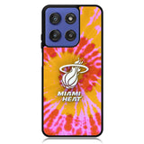 Miami Heat Tie Dye Style Logo Motorola Moto G Stylus 5G 2025 Case OV10493