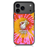 Miami Heat Tie Dye Style Logo iPhone 17 Pro Case RC10493