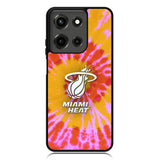 Miami Heat Tie Dye Style Logo Motorola Moto G 5G 2025 Case OV10493