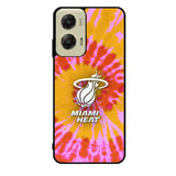 Miami Heat Tie Dye Style Logo Motorola Moto G Stylus 5G 2024 Case OV10493
