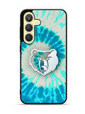 Memphis Grizzlies Tie Dye Style Logo Samsung Galaxy S25 Plus 5G , Samsung Galaxy S25+ 5G Case OV10491