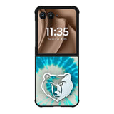Memphis Grizzlies Tie Dye Style Logo Motorola Moto RAZR Plus 2025 Case OV10491