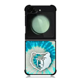 Memphis Grizzlies Tie Dye Style Logo Samsung Galaxy Z Flip 6 5G 2024 Case OV10491
