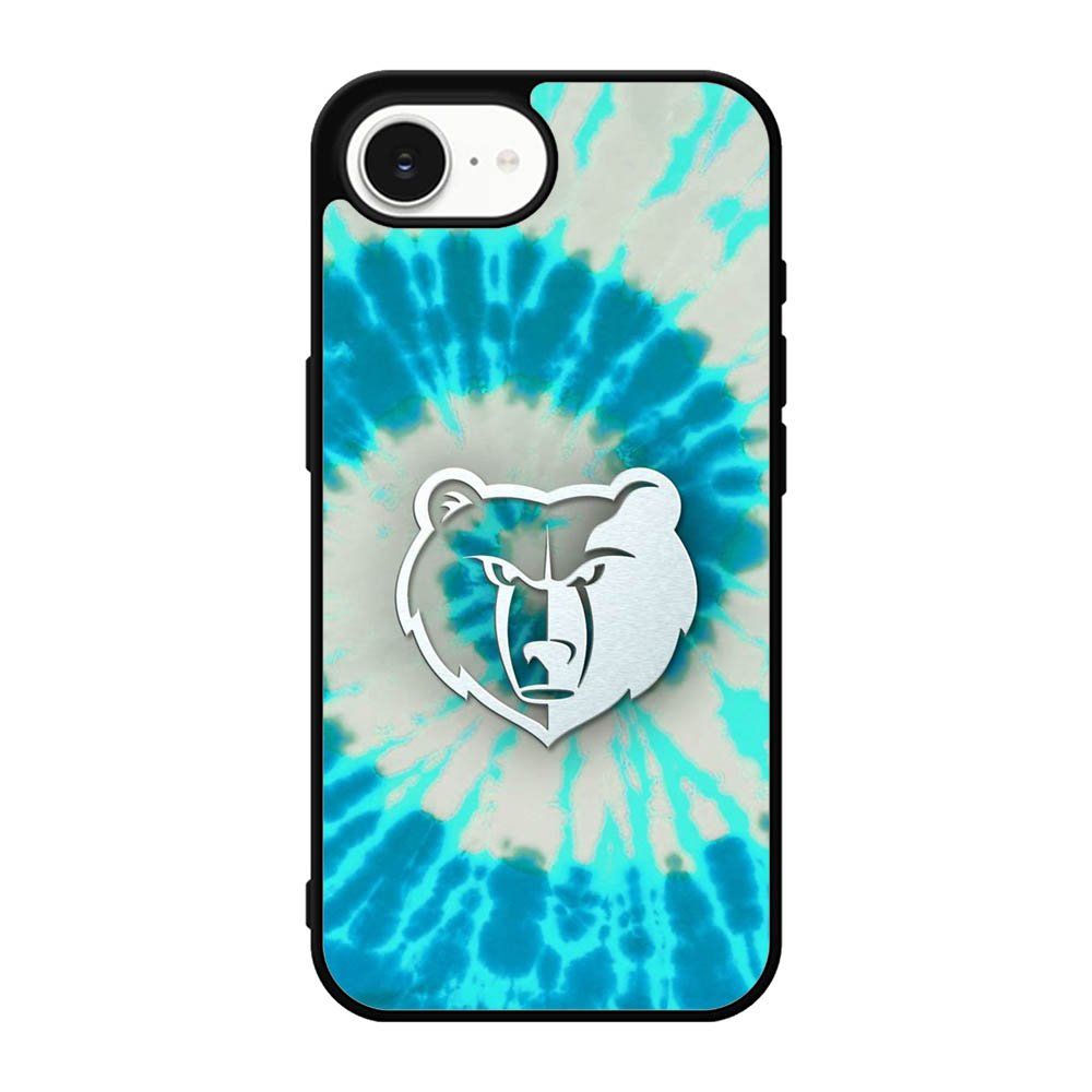 Memphis Grizzlies Tie Dye Style Logo iPhone 17e Case OV10491