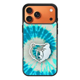 Memphis Grizzlies Tie Dye Style Logo iPhone 17 Pro Max Case QC10491