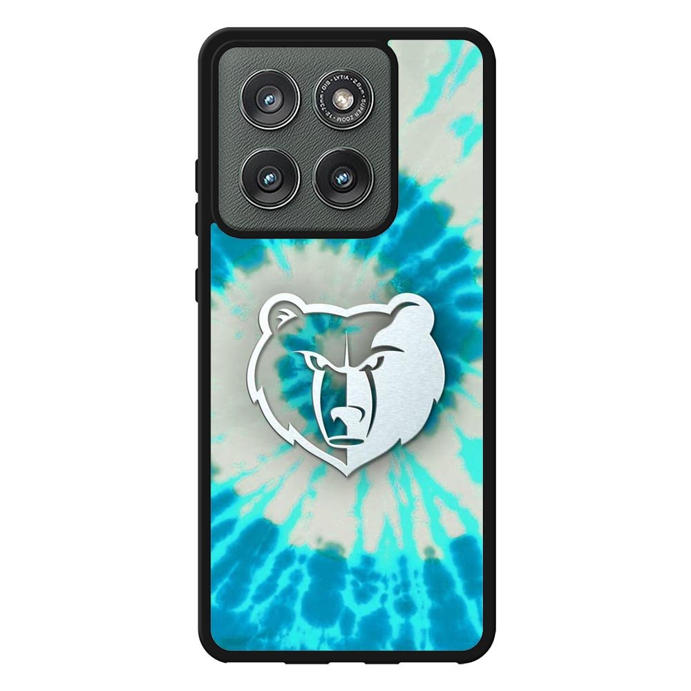 Memphis Grizzlies Tie Dye Style Logo Motorola Moto Edge 2025 Case QC10491