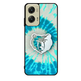 Memphis Grizzlies Tie Dye Style Logo Motorola Moto G Stylus 5G 2024 Case OV10491