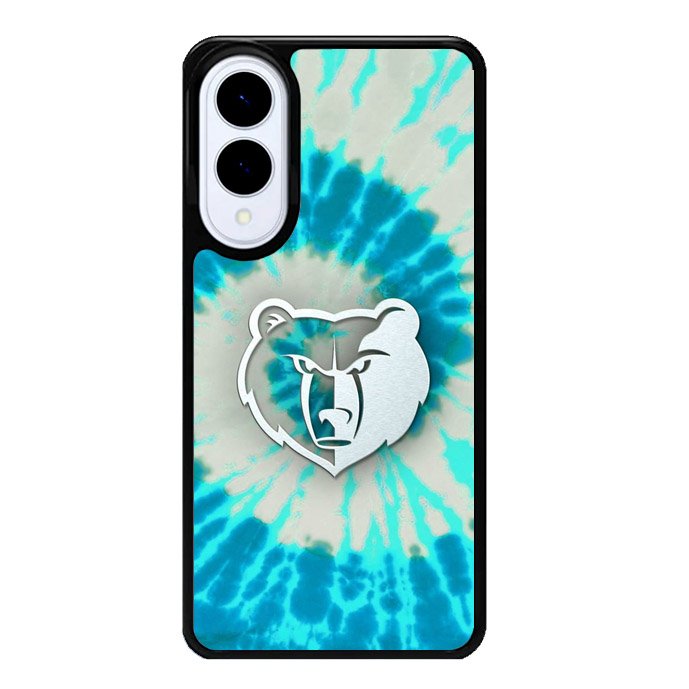 Memphis Grizzlies Tie Dye Style Logo Samsung Galaxy S25 Edge 5G Case OV10491