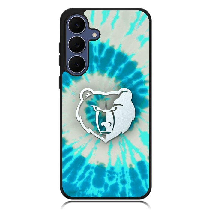 Memphis Grizzlies Tie Dye Style Logo Samsung Galaxy S25 FE Case OV10491