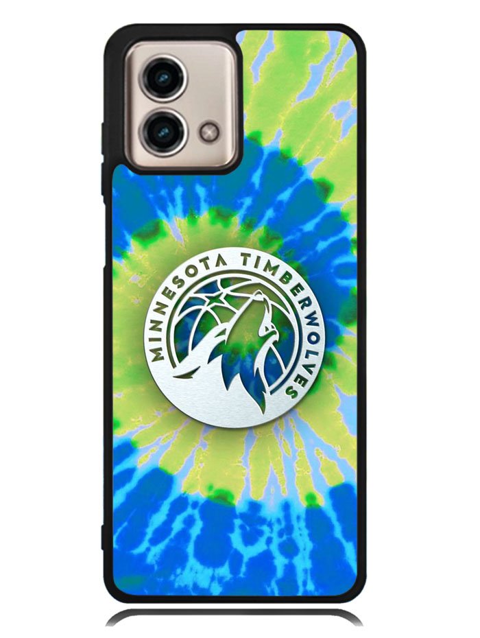 Minnesota Timberwolves Tie Dye Style Logo Motorola Moto G Stylus 5G 2023 Case OV10499