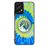 Minnesota Timberwolves Tie Dye Style Logo Motorola Moto G Play 2024 Case OV10499