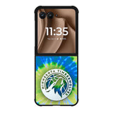 Minnesota Timberwolves Tie Dye Style Logo Motorola Moto RAZR Plus 2025 Case OV10499