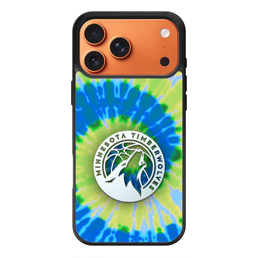 Minnesota Timberwolves Tie Dye Style Logo iPhone 17 Pro Case OV10499