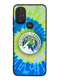 Minnesota Timberwolves Tie Dye Style Logo Motorola Moto G Pure 2021 , Moto G Power 2022 Case OV10499