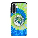 Minnesota Timberwolves Tie Dye Style Logo Samsung Galaxy A36 5G Case RC10499