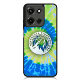 Minnesota Timberwolves Tie Dye Style Logo Motorola Moto G 5G 2025 Case OV10499