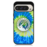Minnesota Timberwolves Tie Dye Style Logo Google Pixel 10 | Google Pixel 10 Pro Case RC10499