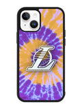 Los Angeles Lakers Tie Dye Style Logo iPhone 14 Plus Case QC10624