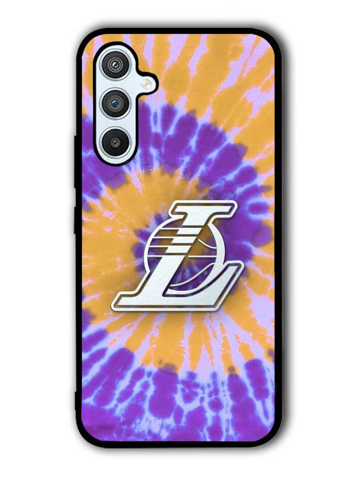 Los Angeles Lakers Tie Dye Style Logo Samsung Galaxy A14 5G Case QC10624