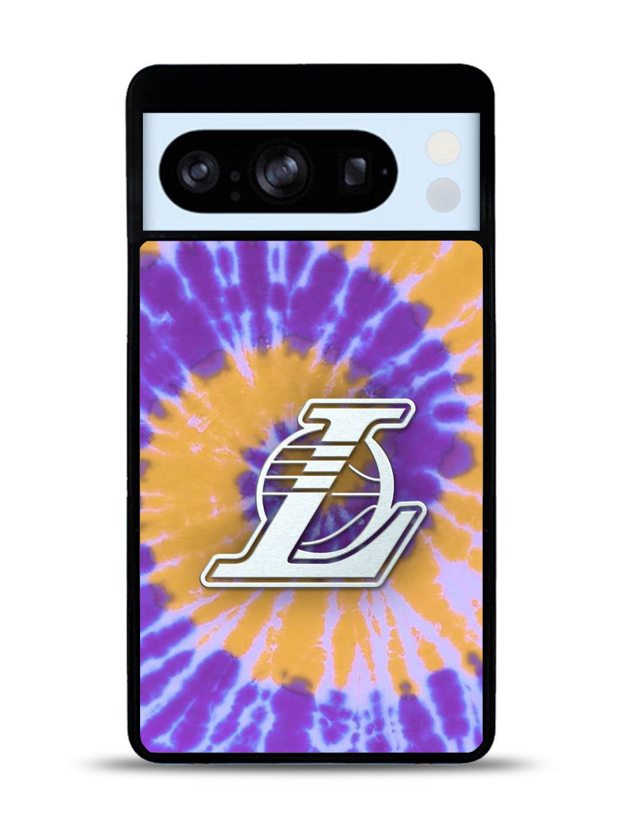 Los Angeles Lakers Tie Dye Style Logo Google Pixel 8 Pro Case QC10624