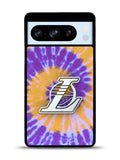 Los Angeles Lakers Tie Dye Style Logo Google Pixel 8 Pro Case QC10624