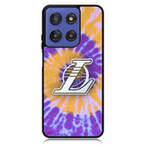 Los Angeles Lakers Tie Dye Style Logo Motorola Moto G Stylus 5G 2025 Case OV10624