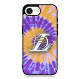 Los Angeles Lakers Tie Dye Style Logo iPhone 16e Case OV10624