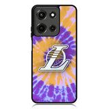 Los Angeles Lakers Tie Dye Style Logo Motorola Moto G 5G 2025 Case OV10624