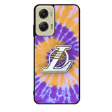 Los Angeles Lakers Tie Dye Style Logo Motorola Moto G Stylus 5G 2024 Case OV10624