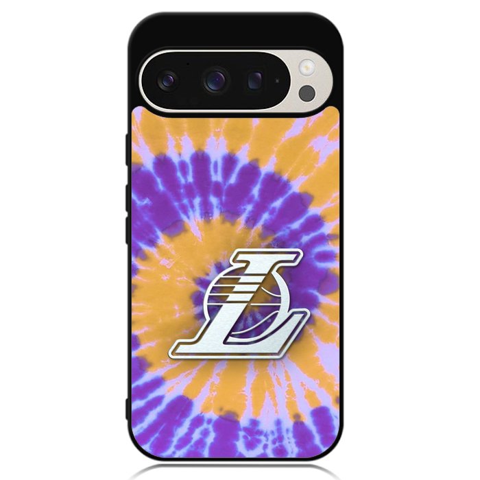 Los Angeles Lakers Tie Dye Style Logo Google Pixel 9 | Pixel 9 Pro Case OV10624
