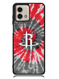 Houston Rockets Tie Dye Style Logo Motorola Moto G Stylus 5G 2023 Case OV10593