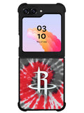 Houston Rockets Tie Dye Style Logo Samsung Galaxy Z Flip 5 5G 2023 Case OV10593