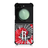 Houston Rockets Tie Dye Style Logo Samsung Galaxy Z Flip 6 5G 2024 Case OV10593
