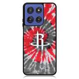 Houston Rockets Tie Dye Style Logo Motorola Moto G Stylus 5G 2025 Case OV10593