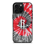 Houston Rockets Tie Dye Style Logo iPhone 16 Pro Max Case OV10593