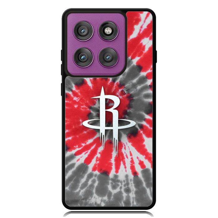 Houston Rockets Tie Dye Style Logo Motorola Moto Edge 2025 | Moto Edge 60 Fusion | Moto Edge 60 Pro Case OV10593