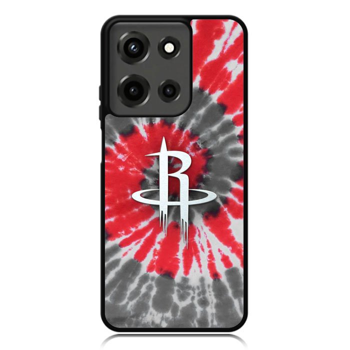 Houston Rockets Tie Dye Style Logo Motorola Moto G 5G 2025 Case OV10593