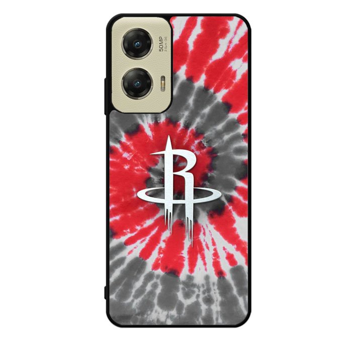 Houston Rockets Tie Dye Style Logo Motorola Moto G Stylus 5G 2024 Case OV10593