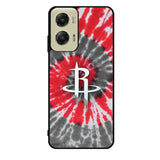 Houston Rockets Tie Dye Style Logo Motorola Moto G Stylus 5G 2024 Case OV10593